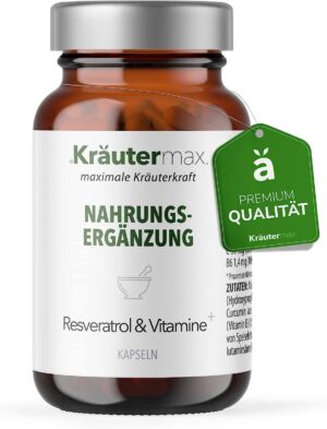 Kräutermax Resveratrol plus Curcuma