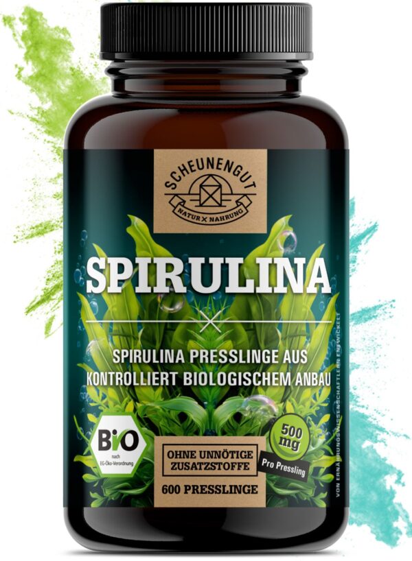 Scheunengut® Bio Spirulina Presslinge | 500mg pro Pressling