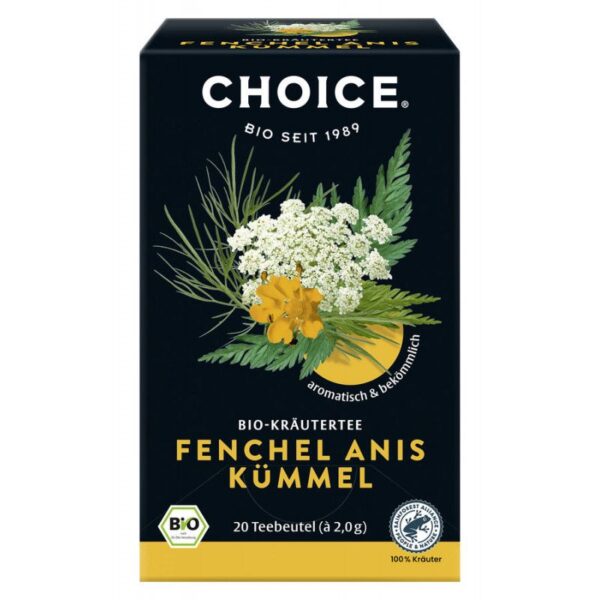 Choice - Fenchel Anis Kümmel Bio Tee