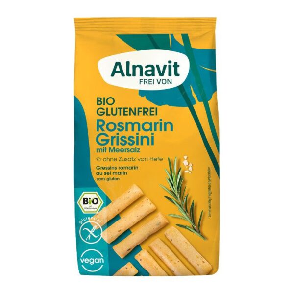 Alnavit Grissini Rosmarin glutenfrei