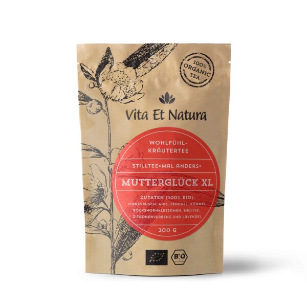 Bio Stilltee 'Mutterglück XL' (Vorratspackung) - Vita Et Natura® Teemanufaktur