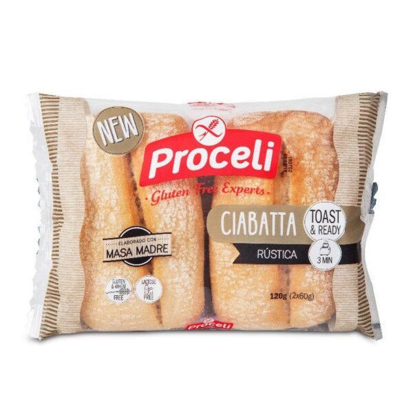 Proceli Ciabatta Rustica glutenfrei