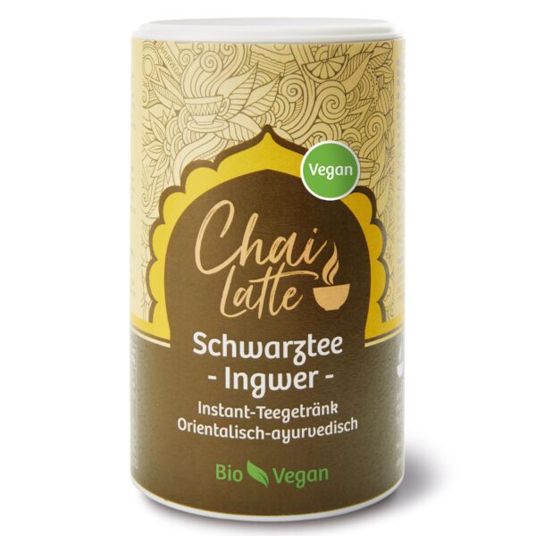 Classic Ayurveda - Chai Latte Schwarztee - Ingwer Vegan - Kurzes MHD -