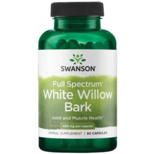 Swanson Weiße Weidenrinde 400 mg