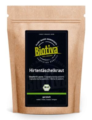 Biotiva Hirtentäschelkraut Tee Bio