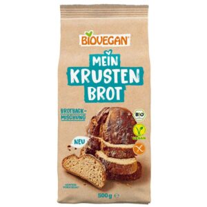 Biovegan Mein Krustenbrot Backmischung glutenfrei