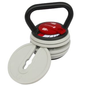 Verstellbare Kettlebell mit variabler Last aus Stahl