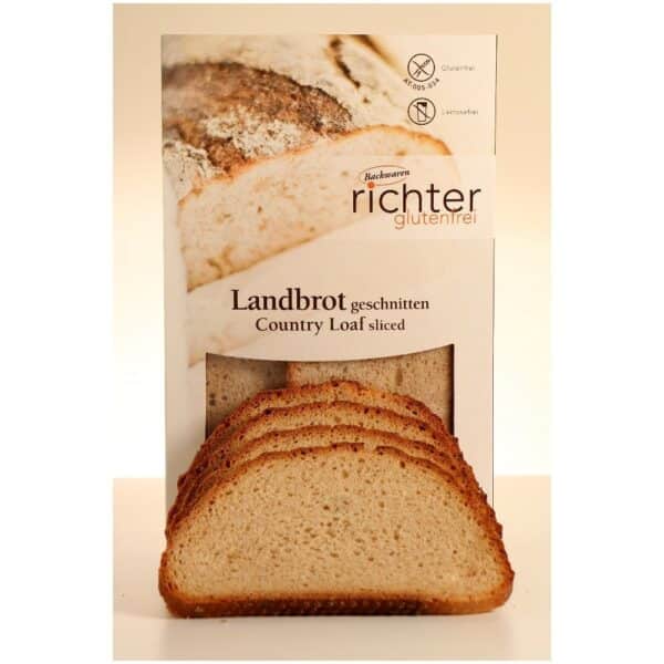 Richter Backwaren Landbrot geschnitten glutenfrei