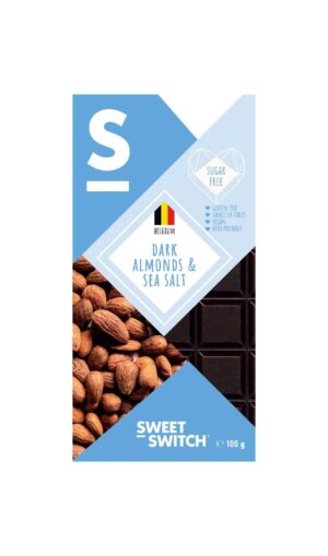 Sweet Switch Dark Almonds&Sea Salt Chocolate