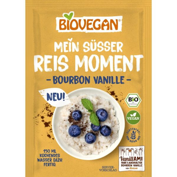 Biovegan Süßer Reismoment glutenfrei