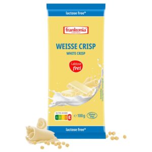 Frankonia Weiße Schokolade mit Crispies glutenfrei