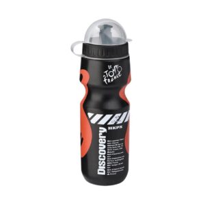 Sport-Knight® Fahrradflasche 750ml Inkl. Halter Schwarz