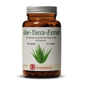 Aloe-Yucca Extrakt Kapseln von Quintessence