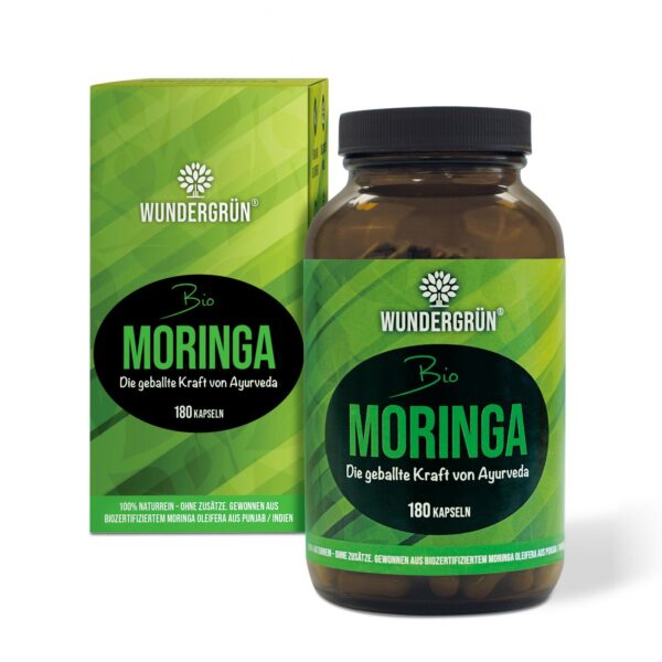 Wundergrün® Bio Moringa Kapseln