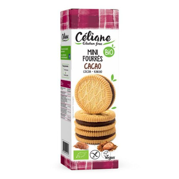 Céliane Mini Doppelkekse Kakao glutenfrei