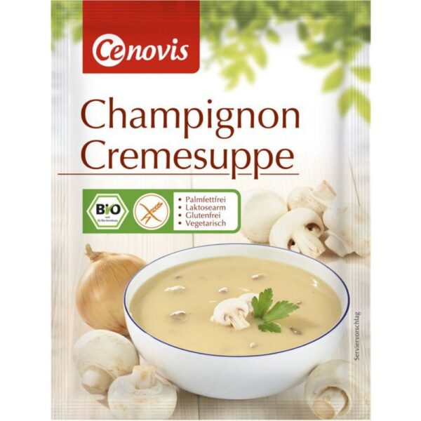 Cenovis Champignon Chremesuppe BIO glutenfrei