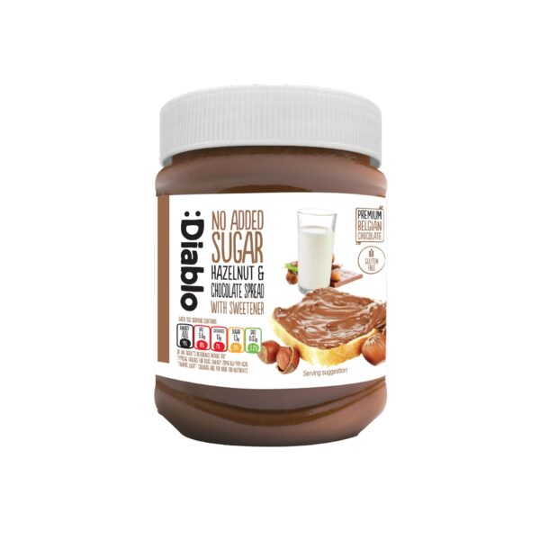 :Diablo No Added Sugar Hazelnut&Chocolate Spread