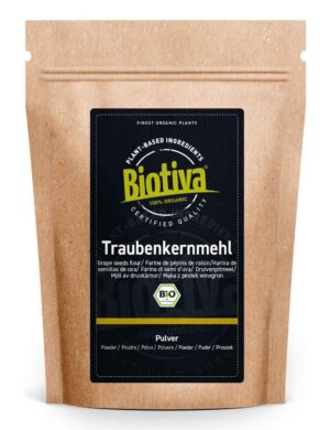 Biotiva Traubenkernmehl Bio