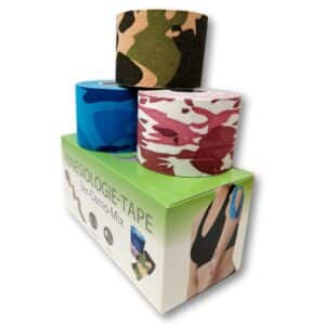 LisaCare Kinesiologie Tape - Camouflage Set - 5cm x 5m