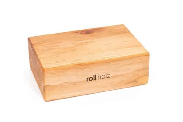 rollholz Yogablock Erle