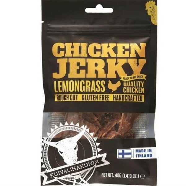 Kuivalihakundi Chicken Jerky Lemongrass 40g