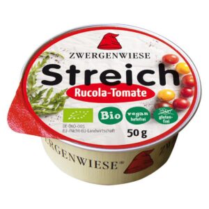 Zwergenwiese Streich Rucola-Tomate glutenfrei