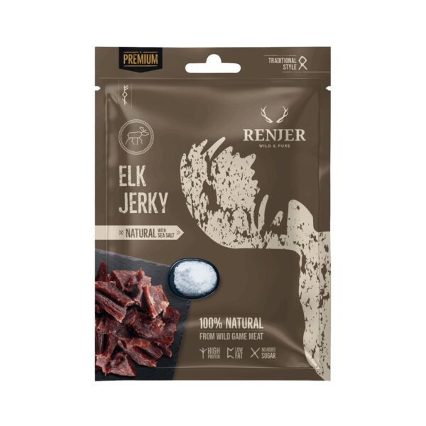 Renjer Elk Jerky Sea Salt