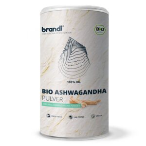 brandl® Ashwagandha Pulver Bio | Ashwaganda in Deutschland abgefüllt | Premium Ashwagandha Bio