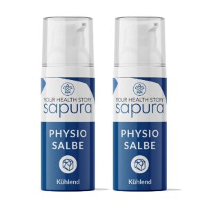 Sapura® Physio Kühlgel/Sportsalbe mit Menthol & Aloe Vera