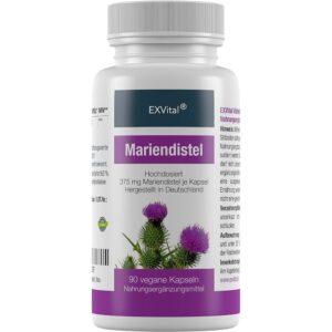 EXVital® Mariendistel Extrakt Kapseln - 60% Silymarin