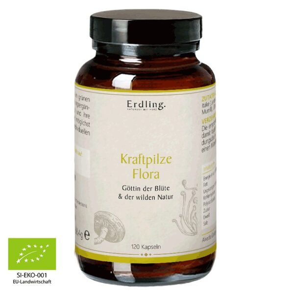 Erdling Kraftpilze Flora – Vitalpilz Synergetikum