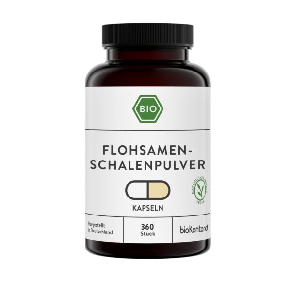 bioKontor Flohsamenschalen Kapseln