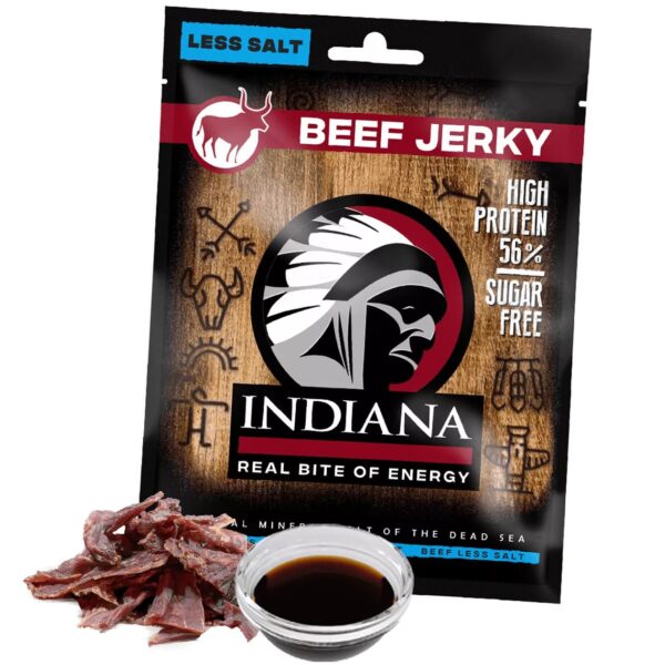 Indiana Jerky Beef Less Salt