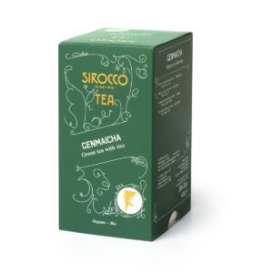 Sirocco Bio Tee Genmaicha Grüntee mit geröstetem Reis