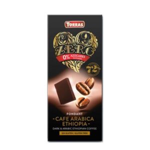 Torras Zero Dark&Arabic Ethiopian Coffee Chocolate