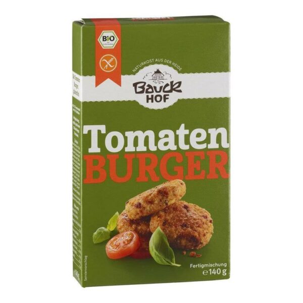 Bauckhof Tomaten-Burger Trockenmischung glutenfrei