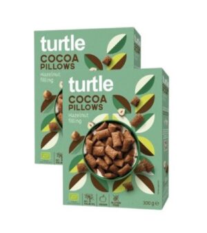 Turtle Schokokissen mit Haselnussfüllung glutenfrei Duo