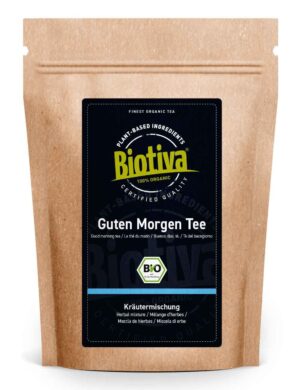 Biotiva Guten Morgen Tee Kräuter-Mischung Bio