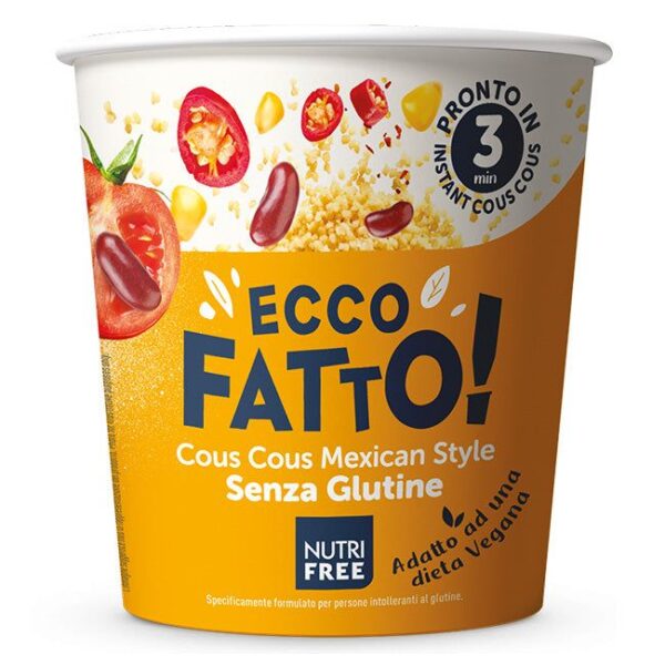 Nutri Free Ecco Fatto Cous Cous Mexican Style glutenfrei