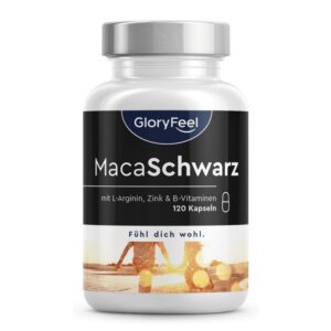 gloryfeel® Schwarzer Maca Extrakt + L-Arginin