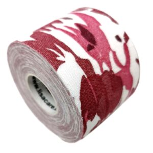 LisaCare Kinesiologie Tape - Camo rot - 5cm x 5m