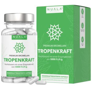 Nuala Naturals® - Tropenkraft Bromelain 5000 F.i.p. Magensaftresistent