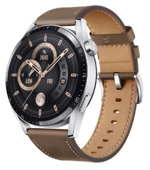 Huawei Watch GT3 46mm Stainless Steel Leder 1