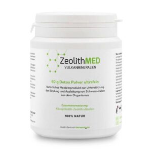 Zeolith MED Detox-Pulver ultrafein