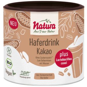 Natura Haferdrinkpulver Kakao glutenfrei