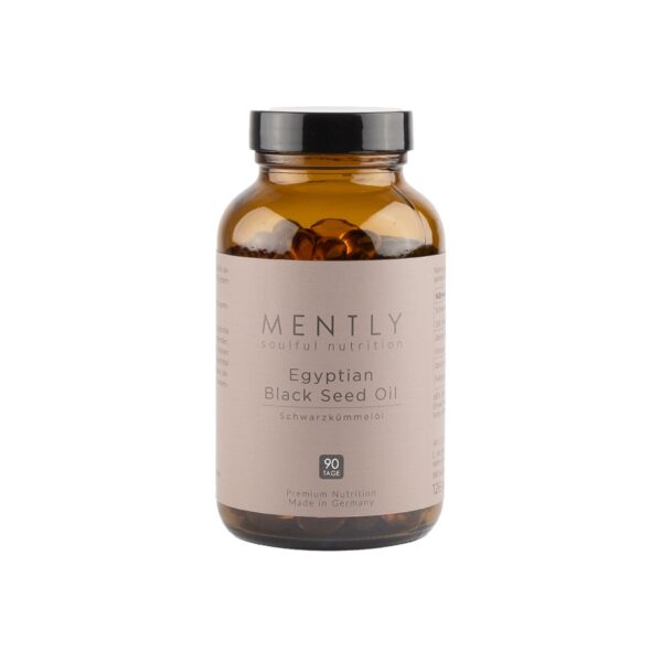 Mently Egyptian Black Seed Oil Schwarzkümmelöl