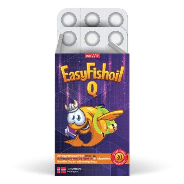 EasyFishoil Q - Omega 3 für Kinder - mit Cholin