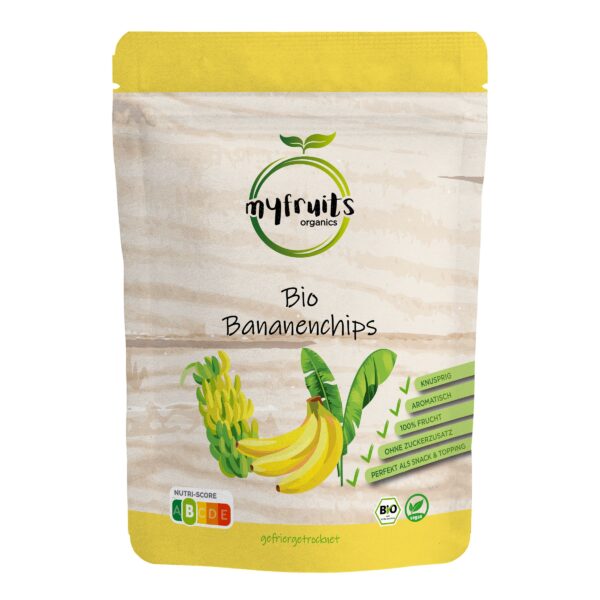 myfruits Bio Bananenchips