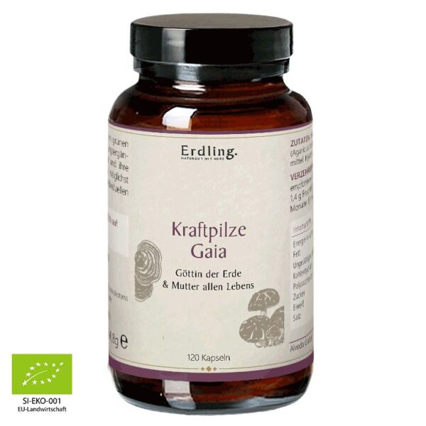 Erdling Kraftpilze Gaia – Vitalpilz Synergetikum