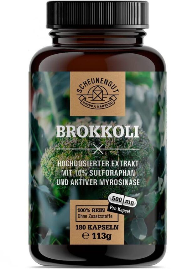 Scheunengut® Brokkoli 30:1 Extrakt | 50mg Sulforaphan